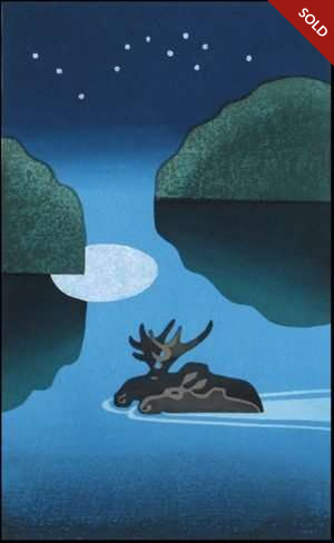 Tuula Moilanen - Moonlit Swim (2014)